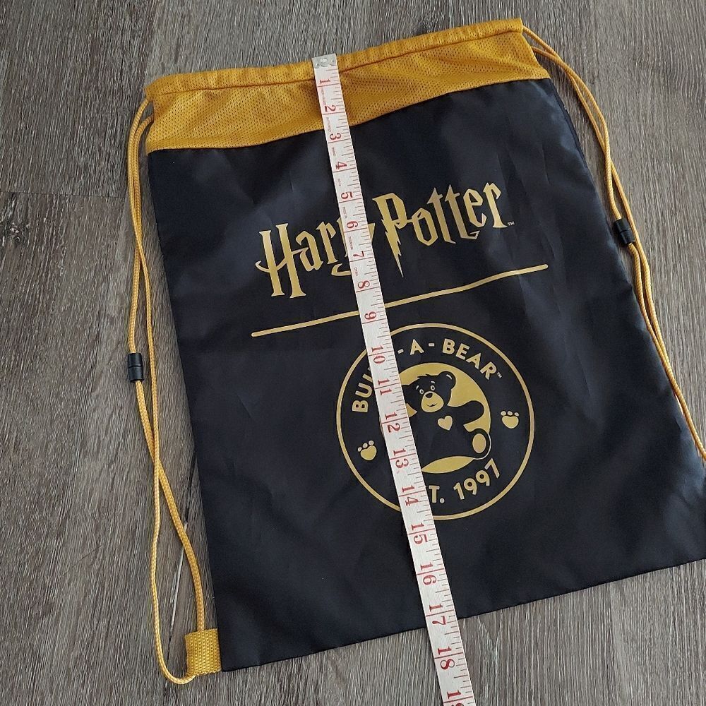 Harry Potter Build-A-Bear Toy Bear Carrier Drawstring Backpack - Picture 5 of 5